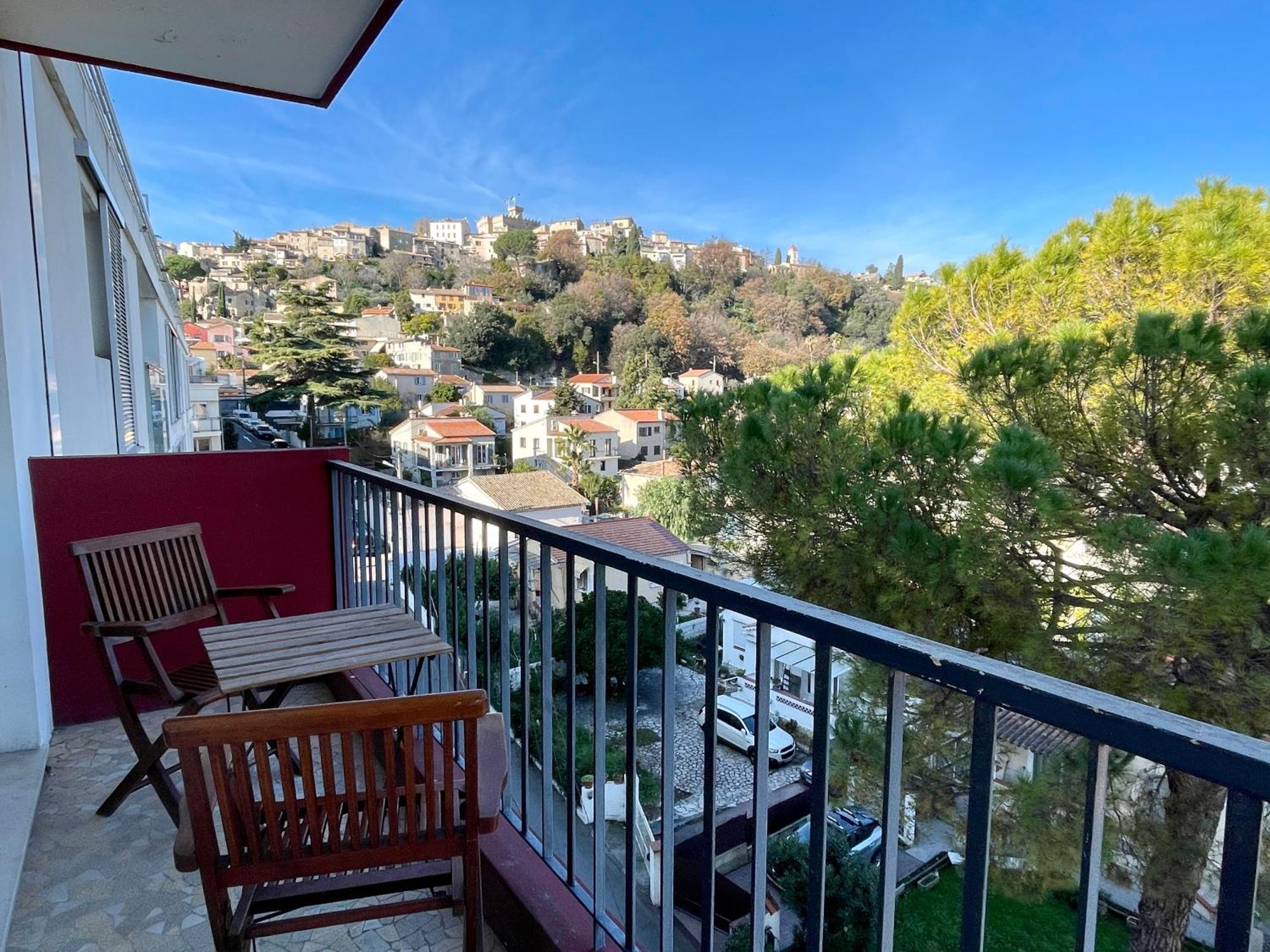 Bright Appartment With View Cagnes-sur-Mer Buitenkant foto